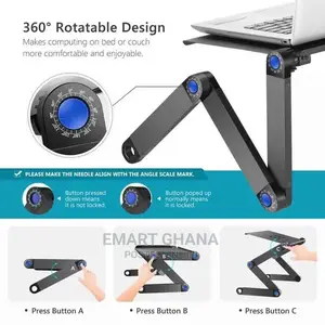 Adjustable Desktop Computer With Mouse Pad