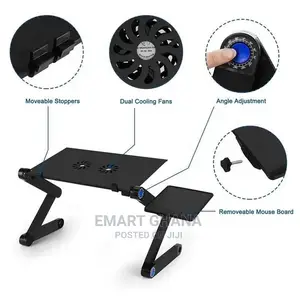 Adjustable Desktop Computer With Mouse Pad