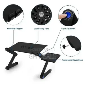 Adjustable Desktop Computer With Mouse Pad