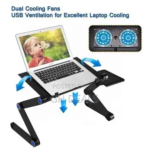 Adjustable Desktop Computer With Mouse Pad