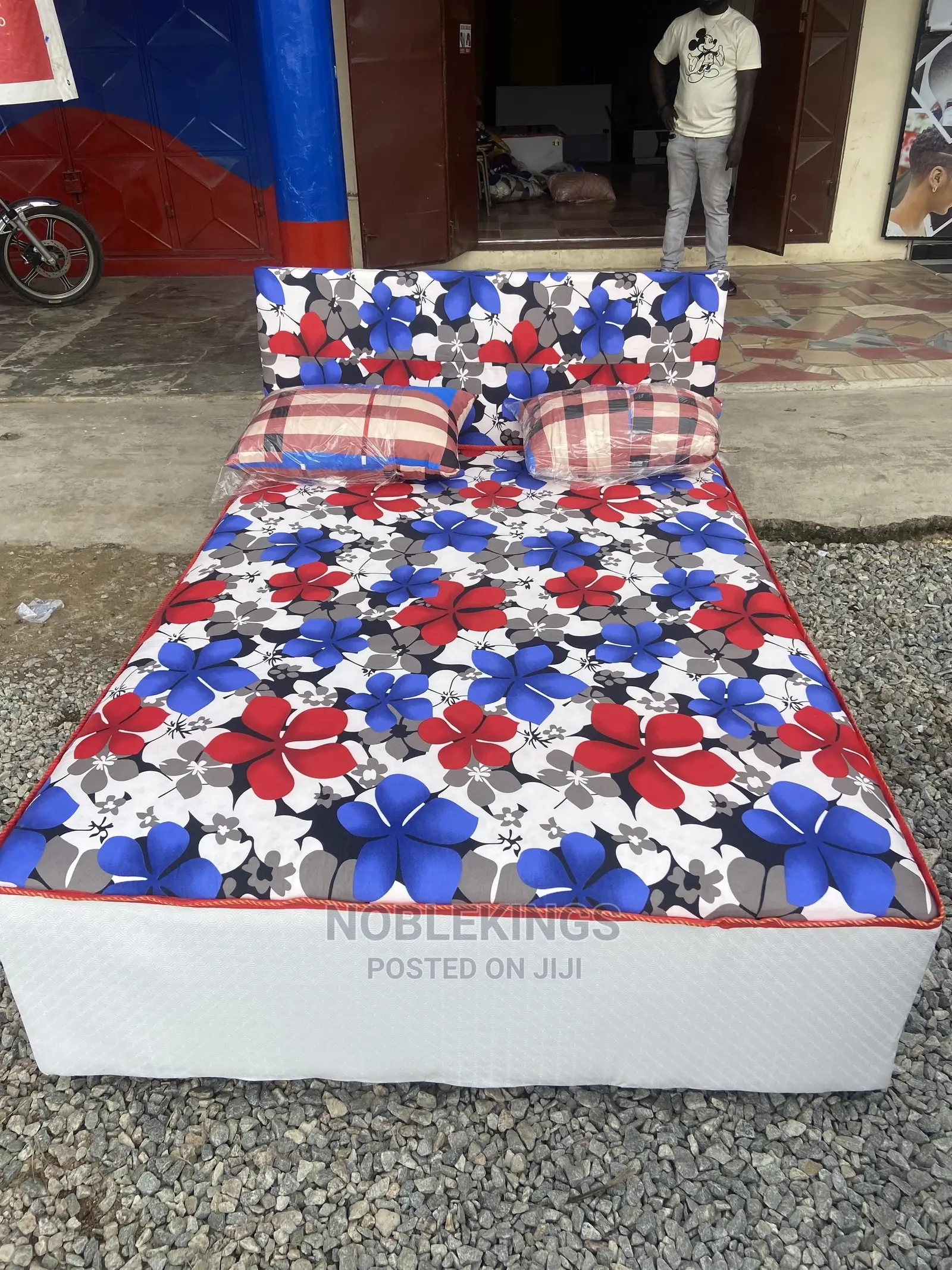 Inbuilt Adepa Double Bed With Mattress