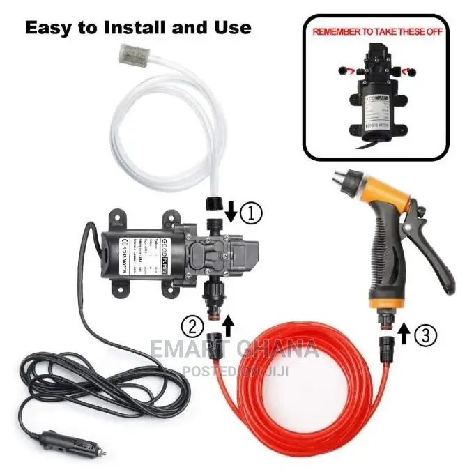 Car Washing Machine Cleaning Electric Gun Pump Pressure Wash