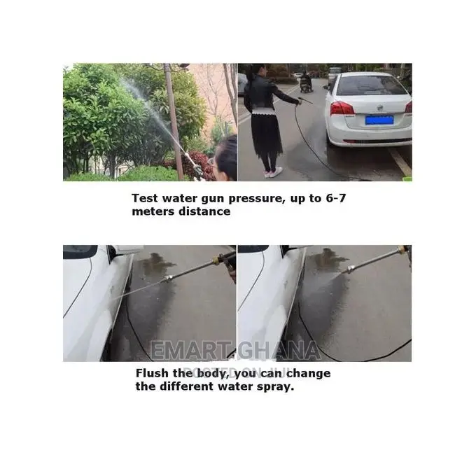 Car Washing Machine Cleaning Electric Gun Pump Pressure Wash