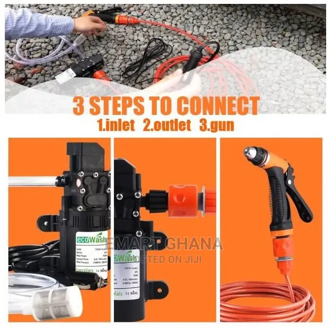 Car Washing Machine Cleaning Electric Gun Pump Pressure Wash