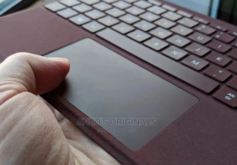 Surface Pro 3 to 7 Signature Keyboard Burgundy Alcantara New