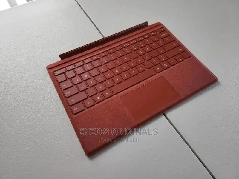 Surface Pro 3 to 7 Signature Keyboard Burgundy Alcantara New