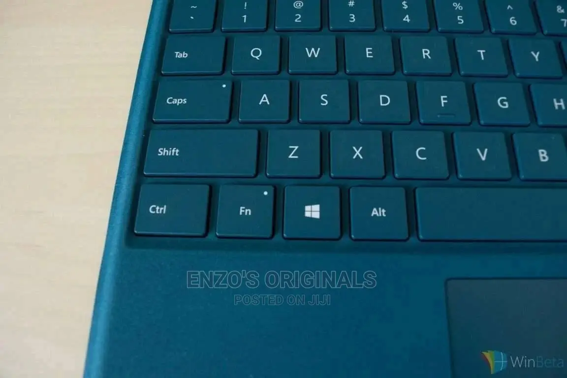 Microsoft Surface Pro 4, 5 To 7 Type Cover Keyboard Teal New