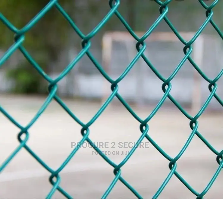 Coated Chainlink Wire Mesh Fence