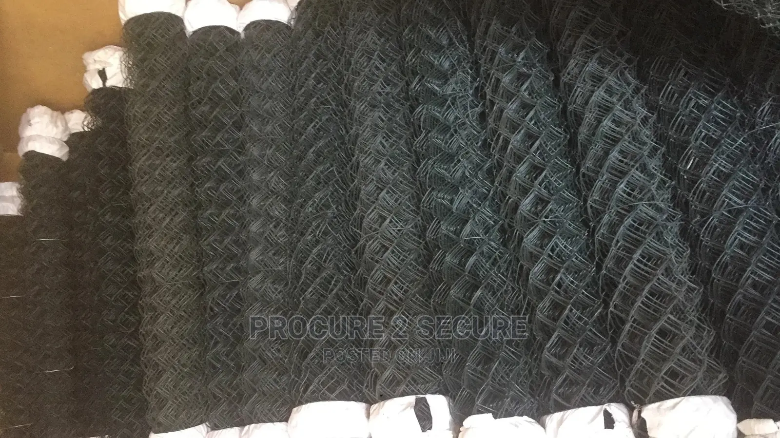 Coated Chainlink Wire Mesh Fence