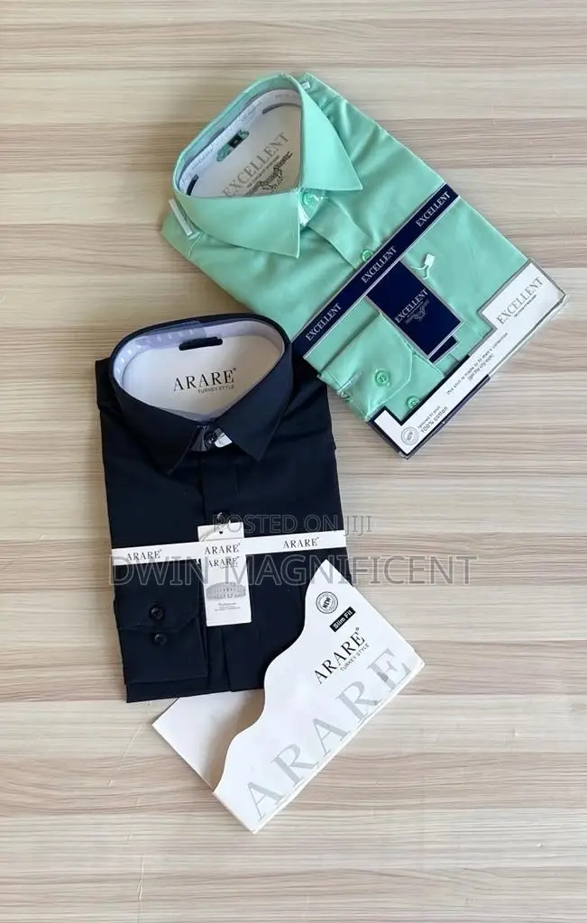 Cotton Plain Shirts ( Long Sleeves)