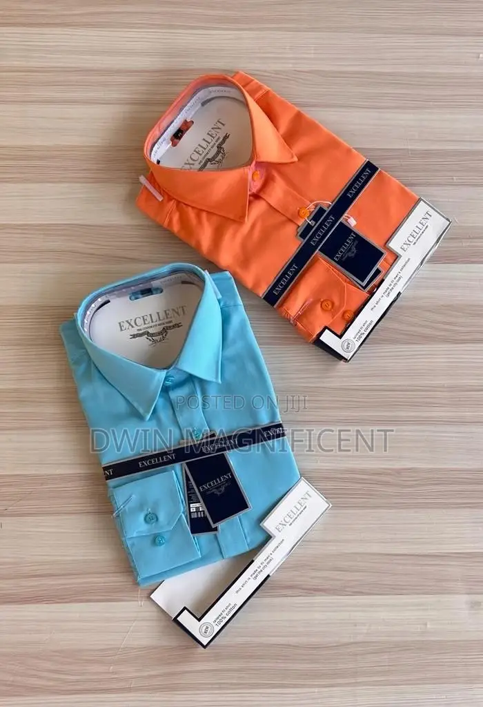 Cotton Plain Shirts ( Long Sleeves)