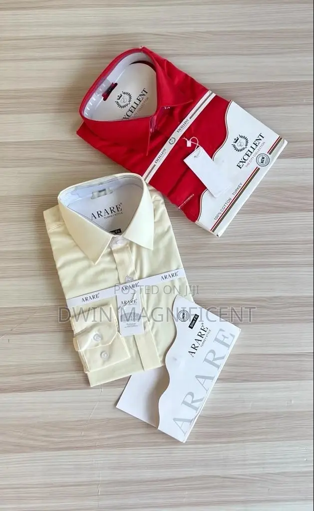Cotton Plain Shirts ( Long Sleeves)