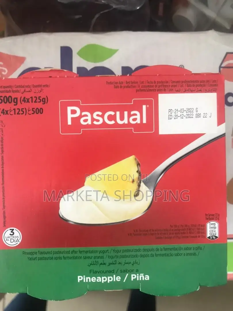 Pascual Yoghurt Pineapple 125g×4