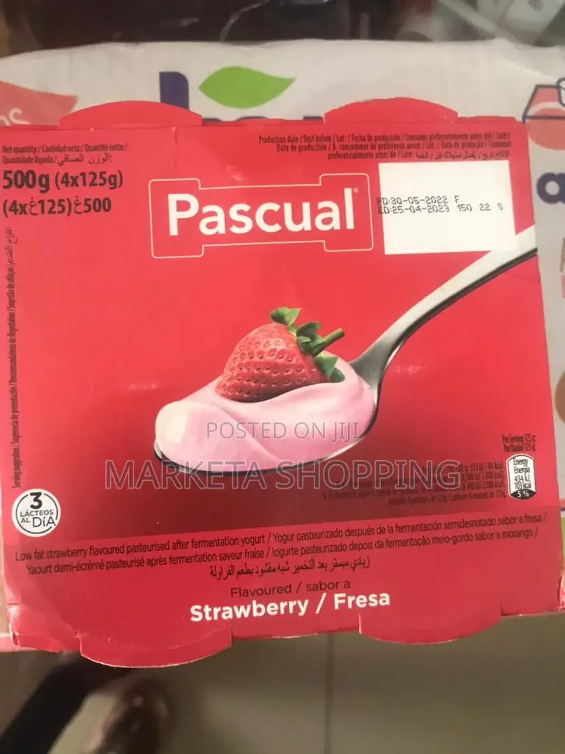 Pascual Yoghurt Strawberry 125g×4