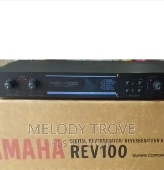 Yamaha Rev100 Digital Reverberator EF Processor in Accra Metropolitan Audio & Music Equipment