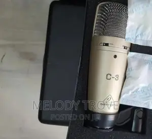 Behringer C-3 Studio Condenser Microphone