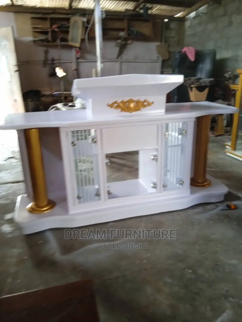 Modern Wooden Pulpit