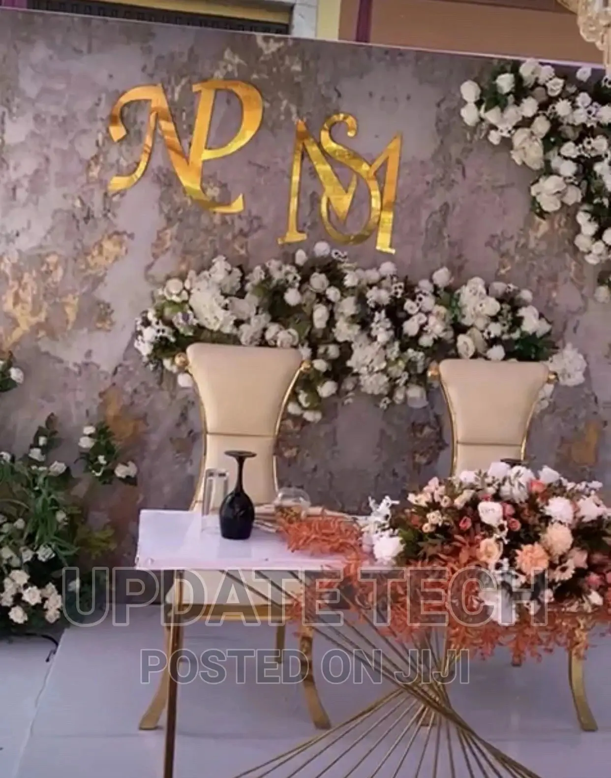Cutouts for Backdrops Gold Silver
