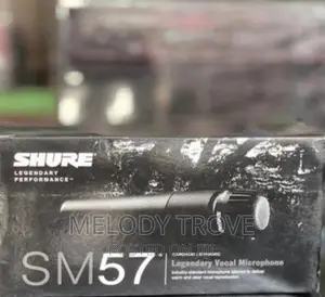 Shure Sm 57 - Lce Cardioid Dynamic Instrument Microphone