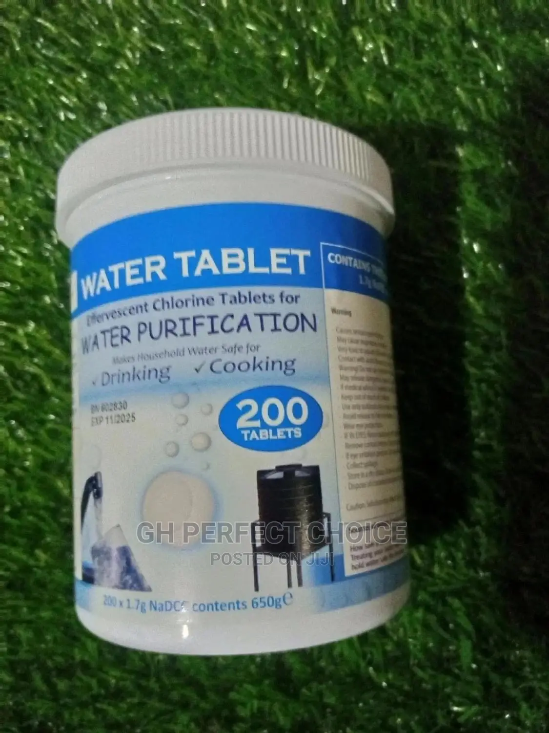 Water Cleansing Tablet - Chlorine Tablets
