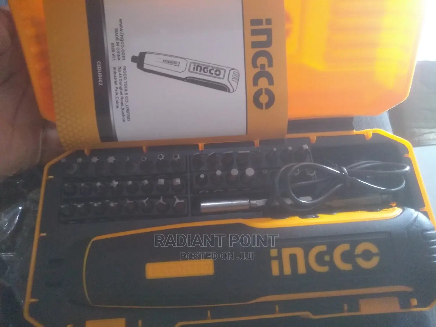 Ingco Cordless Screwdriver