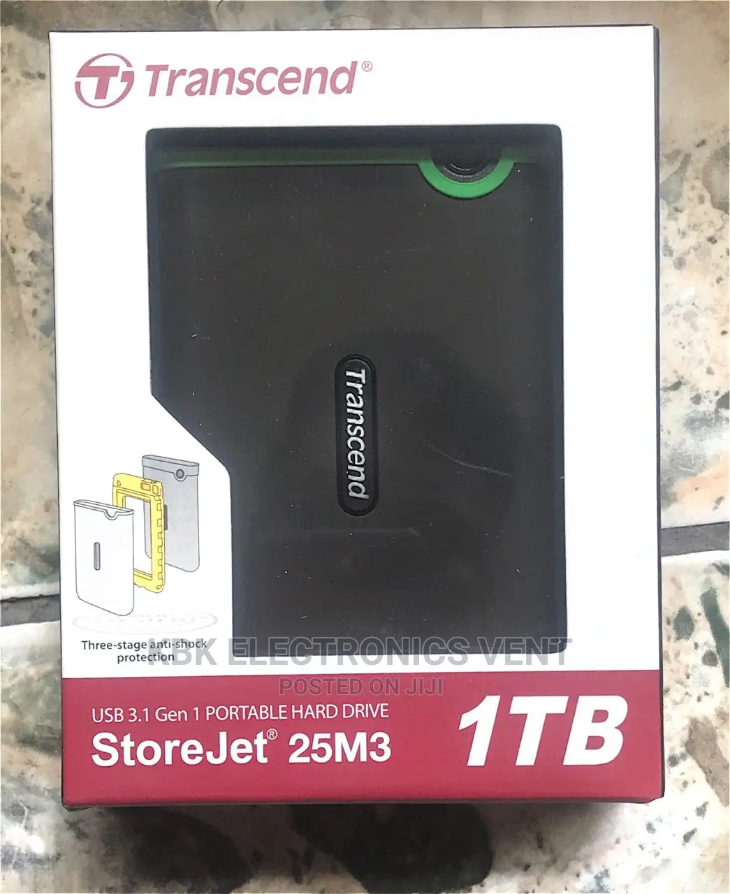 Transcend 1tb 3.0usb External Hard Drive