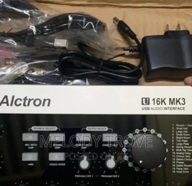 Alctron U16K Mk3 USB Audio Recording Interface