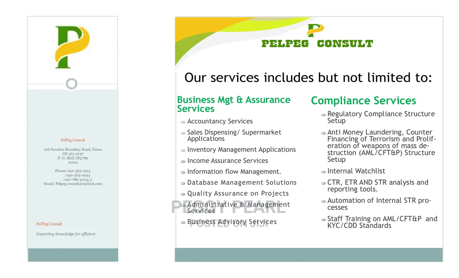 Business Management Income Assurance Consultancy Services