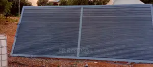 Big Sliding Metal Gate