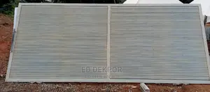 Big Sliding Metal Gate