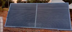 Big Sliding Metal Gate