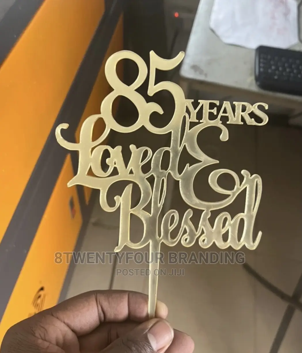 Cake Topper (Customize)