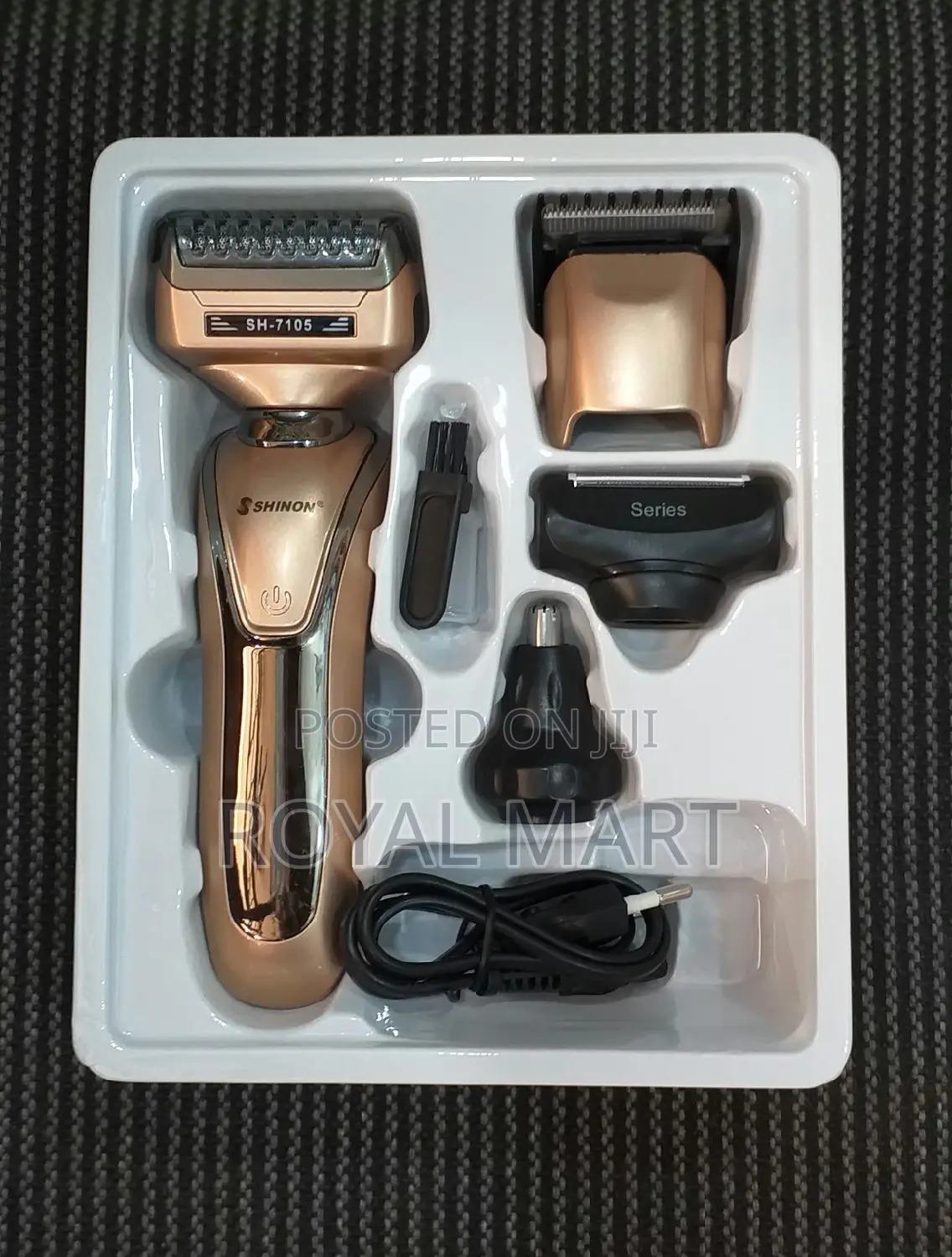 Cordless Beard, Nose and Smoothing 4 in 1 Hair Clipper