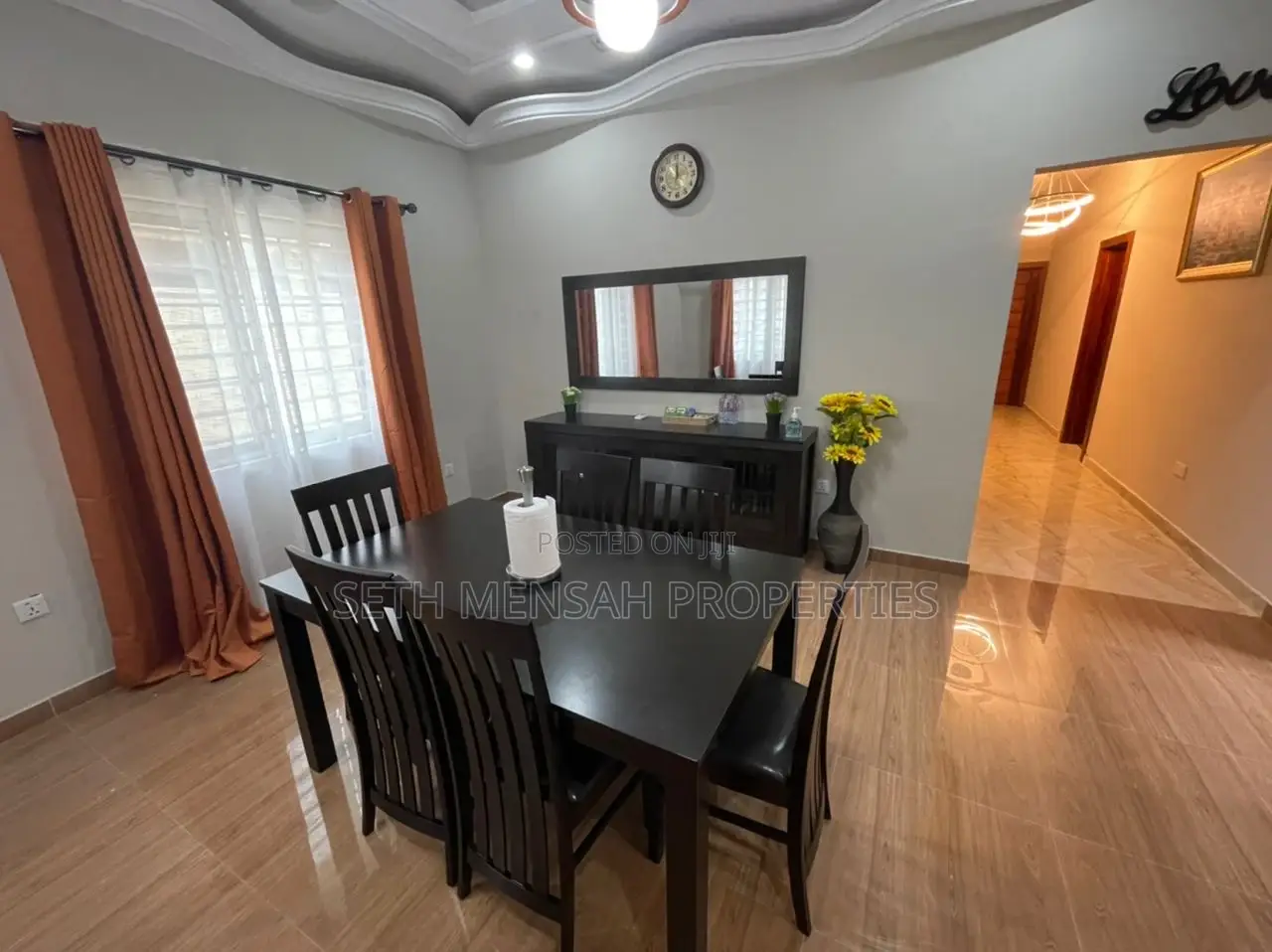 Furnished 3bdrm House in 3 Bedroom House for for Rent