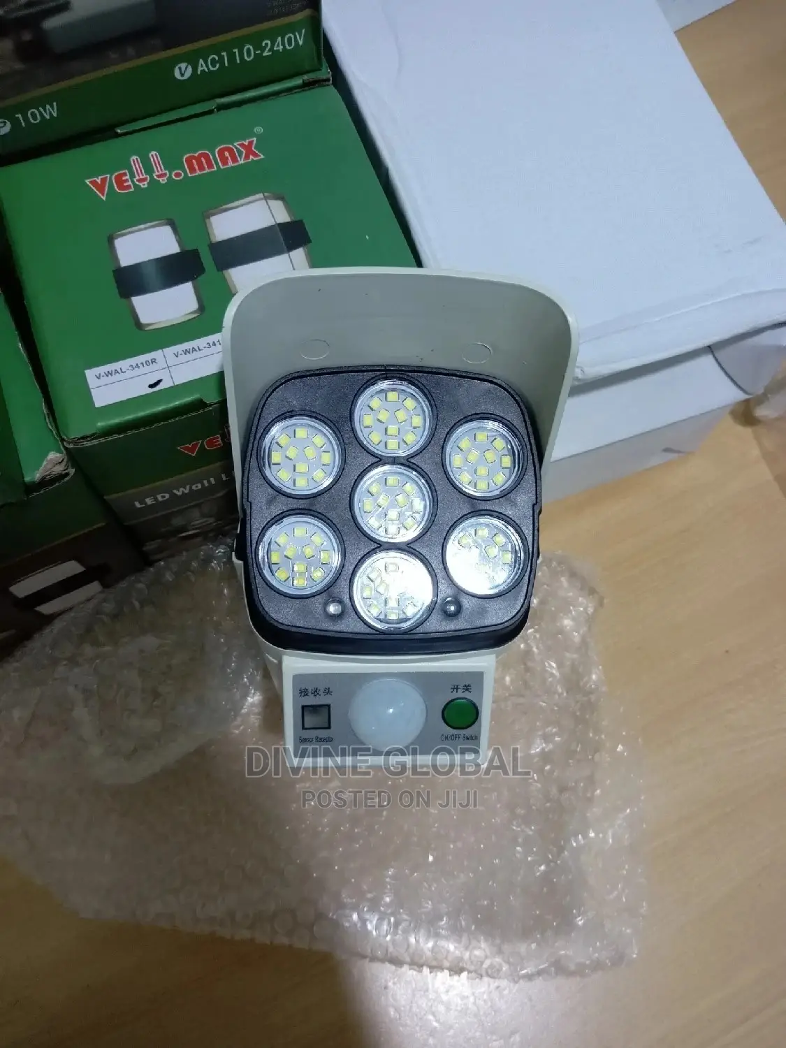 Solar Sensor LED Wall Security Lighting