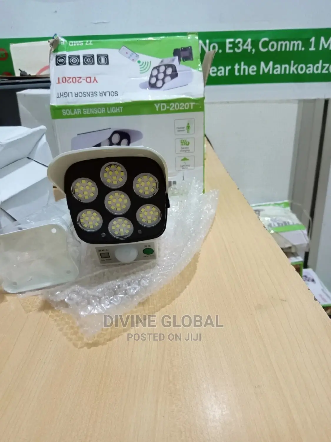 Solar Sensor LED Wall Security Lighting