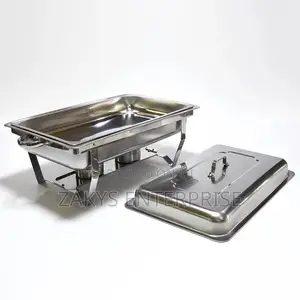 Standard Chaffing Dish With Two Extra Dishes