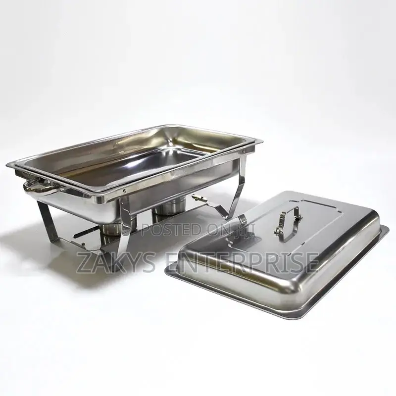 Standard Chaffing Dish With Two Extra Dishes