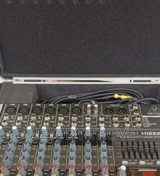 Xenyx X1222usb 12 Channel Mixer With USB and Effects