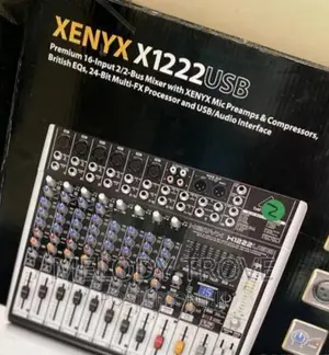 Xenyx X1222usb 12 Channel Mixer With USB and Effects
