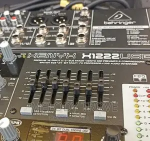 Xenyx X1222usb 12 Channel Mixer With USB and Effects