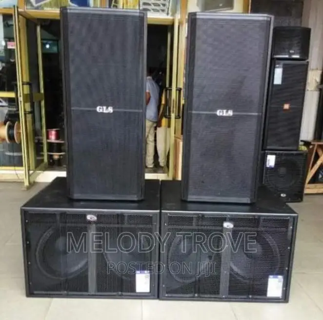 GLS Speaker Set (1 Pair Mid-Range and 1 Pair Double Bass)