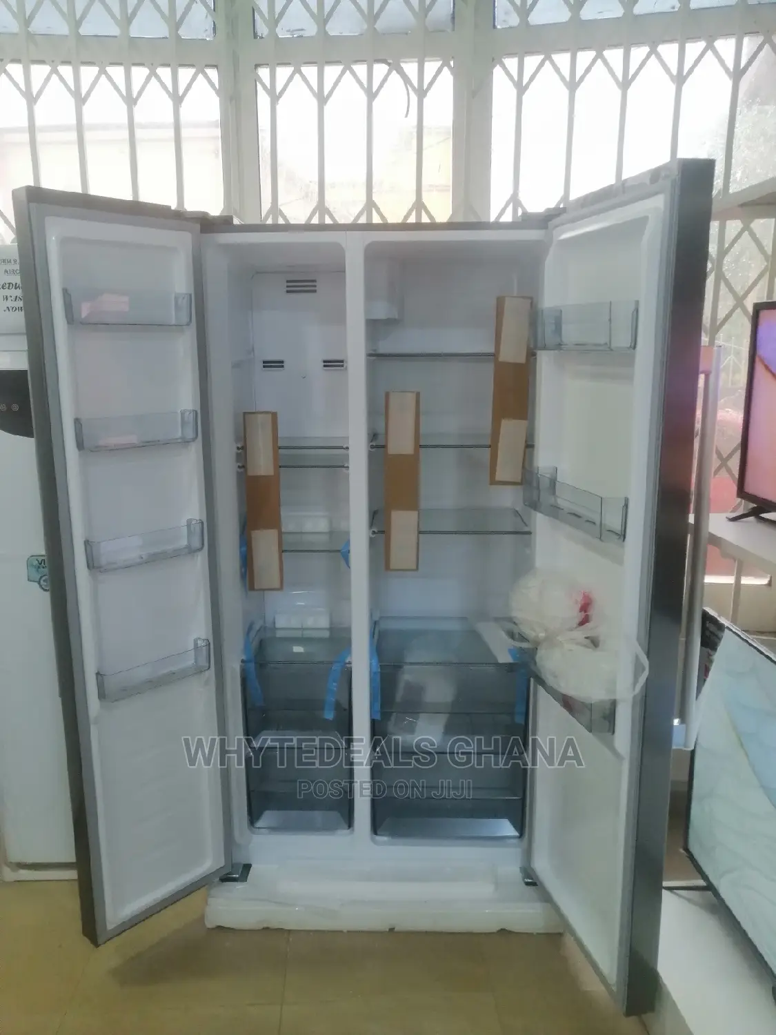 Side-By-Side Bruhm Energy Saving Refrigerator 429ltrs