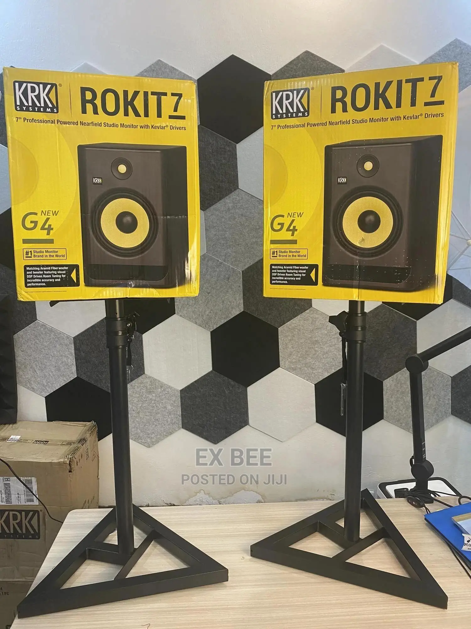 KRK Rokit 7 G4 7inch Active Powered Studio Monitors Pair