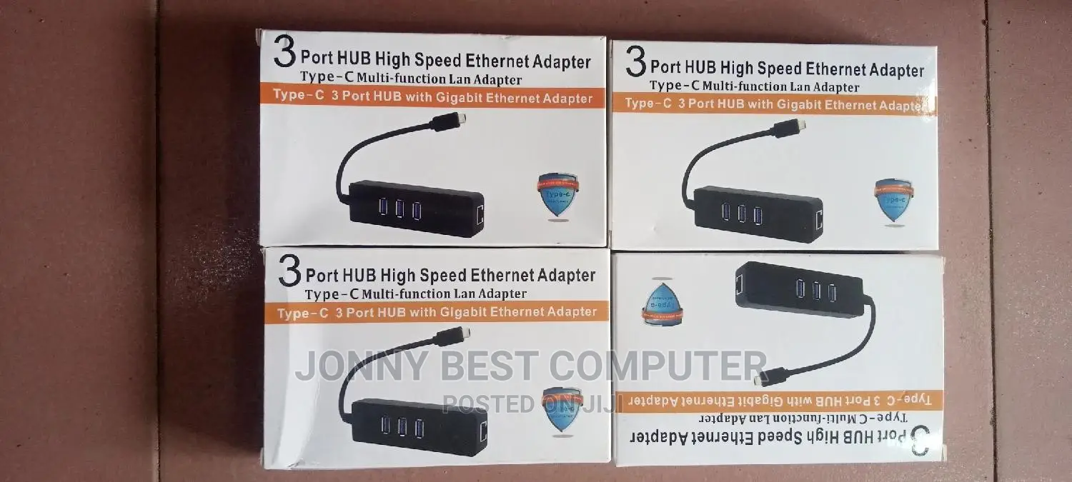 Type C 3.0 Hub With LAN