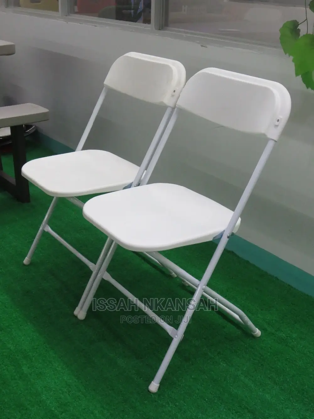 White Folding Chair