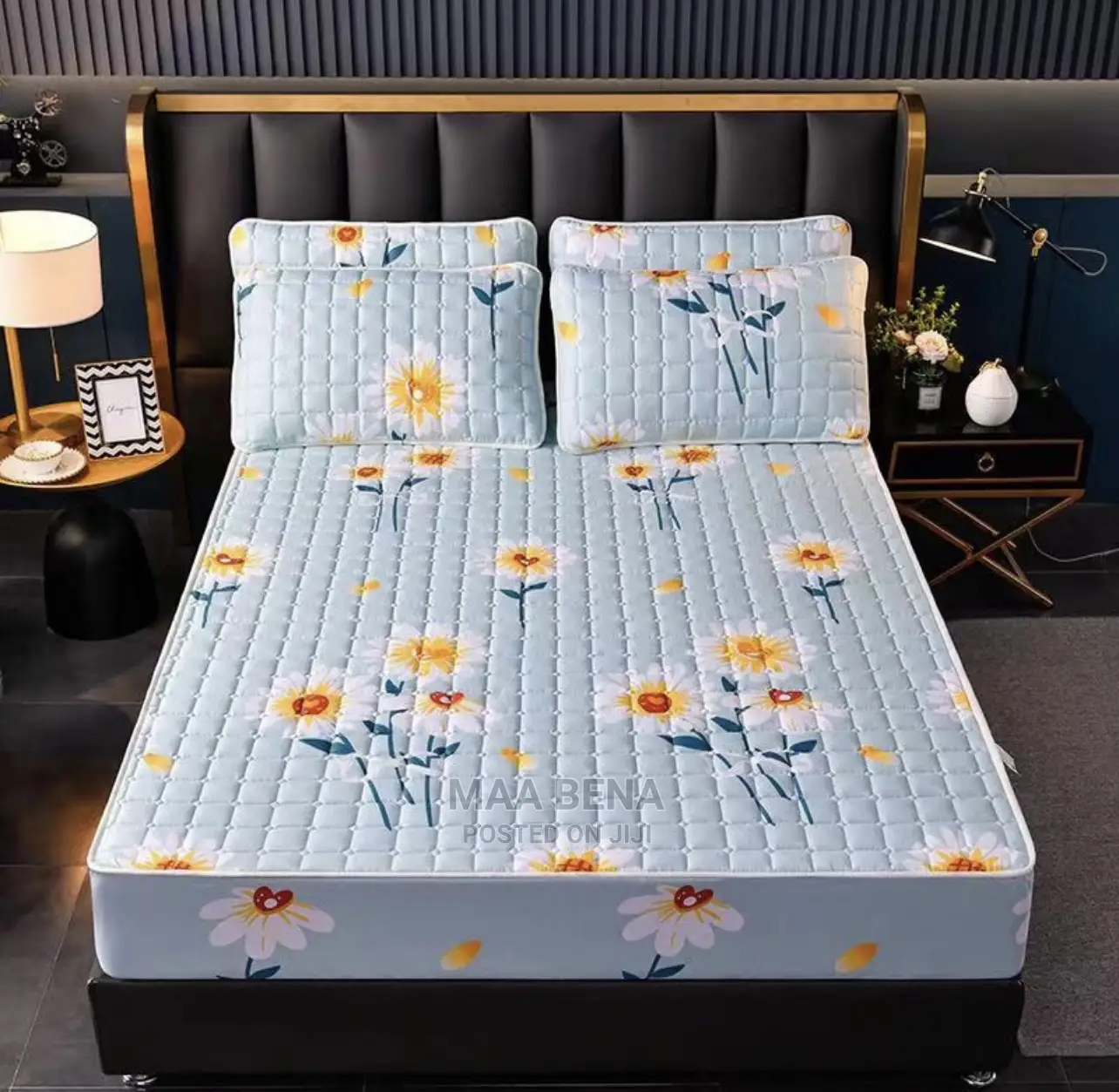 Mattress Cover With Pillow Cases - Queen Size