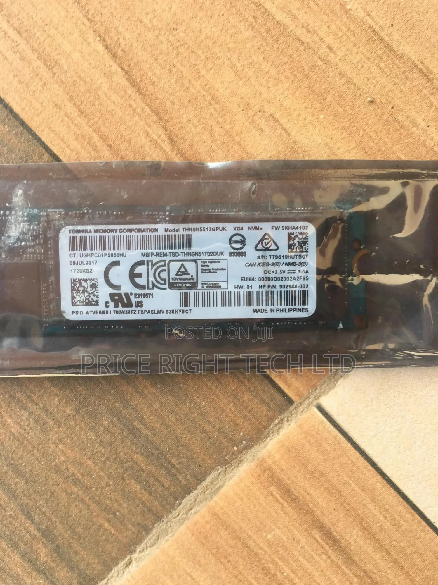 Brand New Sealed 512gb M.2 Nvme SSD