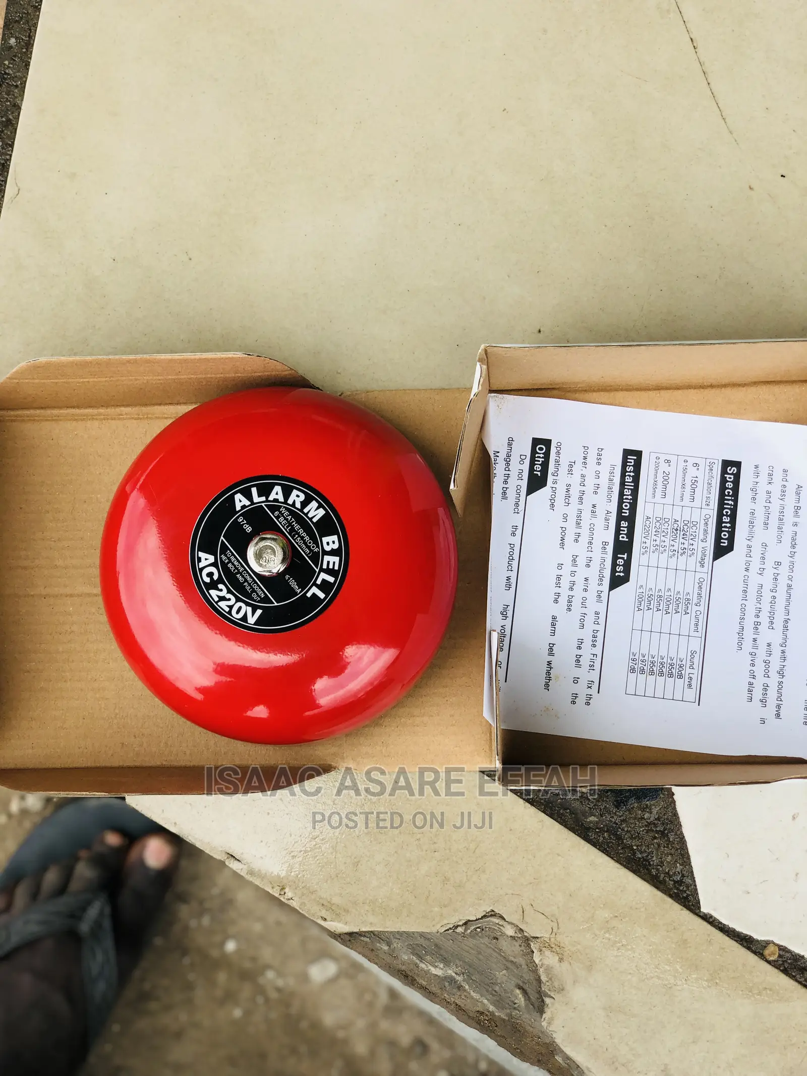 Fire Alarm Bell