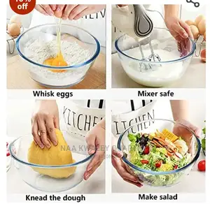 4 Litres Glass Mixing Bowl